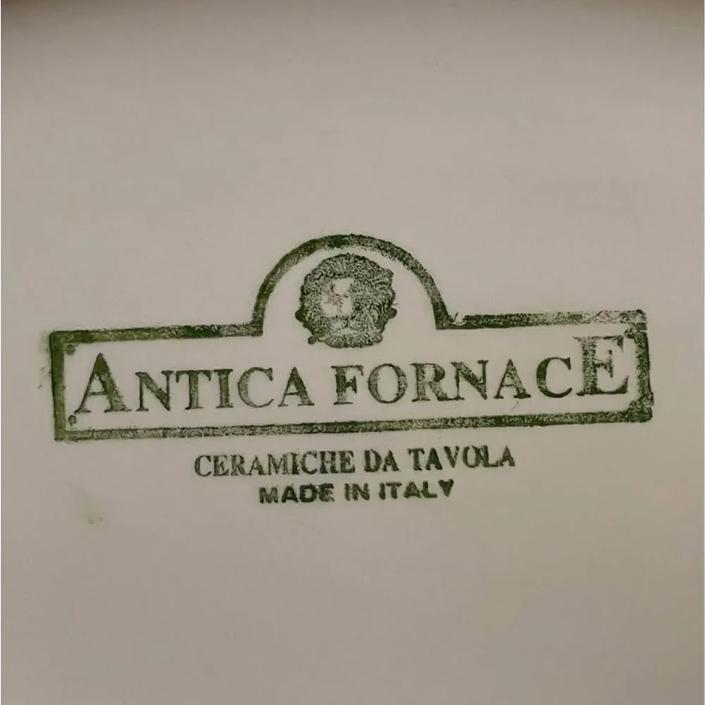 Antica Fornace Very Large Ceramic Serving Dish w/Colorful Design Made In Italy